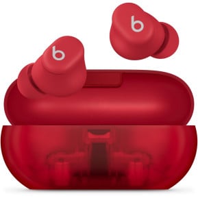 Słuchawki bezprzewodowe douszne Apple Beats Solo Buds MUW03EE/A - Czerwone