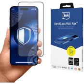 Matowe szkło hartowane 3mk HardGlass Matt Max do iPhone 16 5903108588874 - Przezroczyste