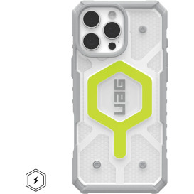 Etui ochronne na smartfon UAG Pathfinder Clear Magsafe do iPhone 16 Pro Max z MagSafe 114465118181 - Żółte, Szare, Przezroczyste