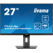 Monitor iiyama ProLite XUB2797QSNP-B1 - 27"/2560x1440 (QHD)/100Hz/IPS/1 ms/pivot/USB-C/Czarny