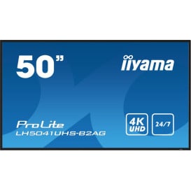 Monitor iiyama ProLite LH5041UHS-B2AG - 49,5"/3840x2160 (4K)/VA/9,5 ms/Czarny