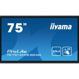 Monitor iiyama ProLite TE7514MIS-B2AG - 74,5"/3840x2160 (4K)/VA/8 ms/dotykowy/USB-C/Czarny