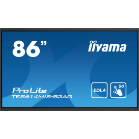 Monitor iiyama ProLite TE8614MIS-B2AG - 85,6"/3840x2160 (4K)/VA/6,5 ms/dotykowy/USB-C/Czarny