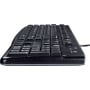 Zestaw klawiatura i mysz Logitech MK120 US 920-002562 - Układ amerykański, Czarny