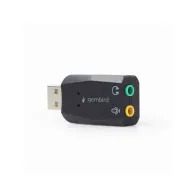 Zewnętrzna karta dźwiękowa USB-A Gembird Virtus Plus SC-USB2.0-01 | Sklep ITnes.pl - IT for BUSINESS