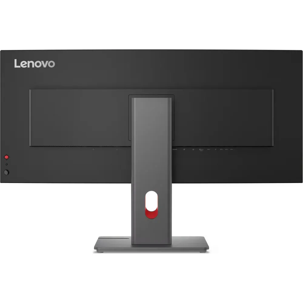 Monitor Lenovo ThinkVision P34WD-40 64ADZAT1EU - 34"/3440x1440 (UWQHD)/24Hz-120Hz/21:9/zakrzywiony/IPS/4 ms/kamera/USB-C/Czarny - zdjęcie