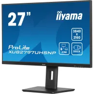 Monitor iiyama ProLite XUB2797UHSNP-B1, 27", 3840x2160 (4K), 60Hz, IPS, 4 ms, pivot, USB-C, Czarny | Sklep ITnes.pl, IT for BUSI