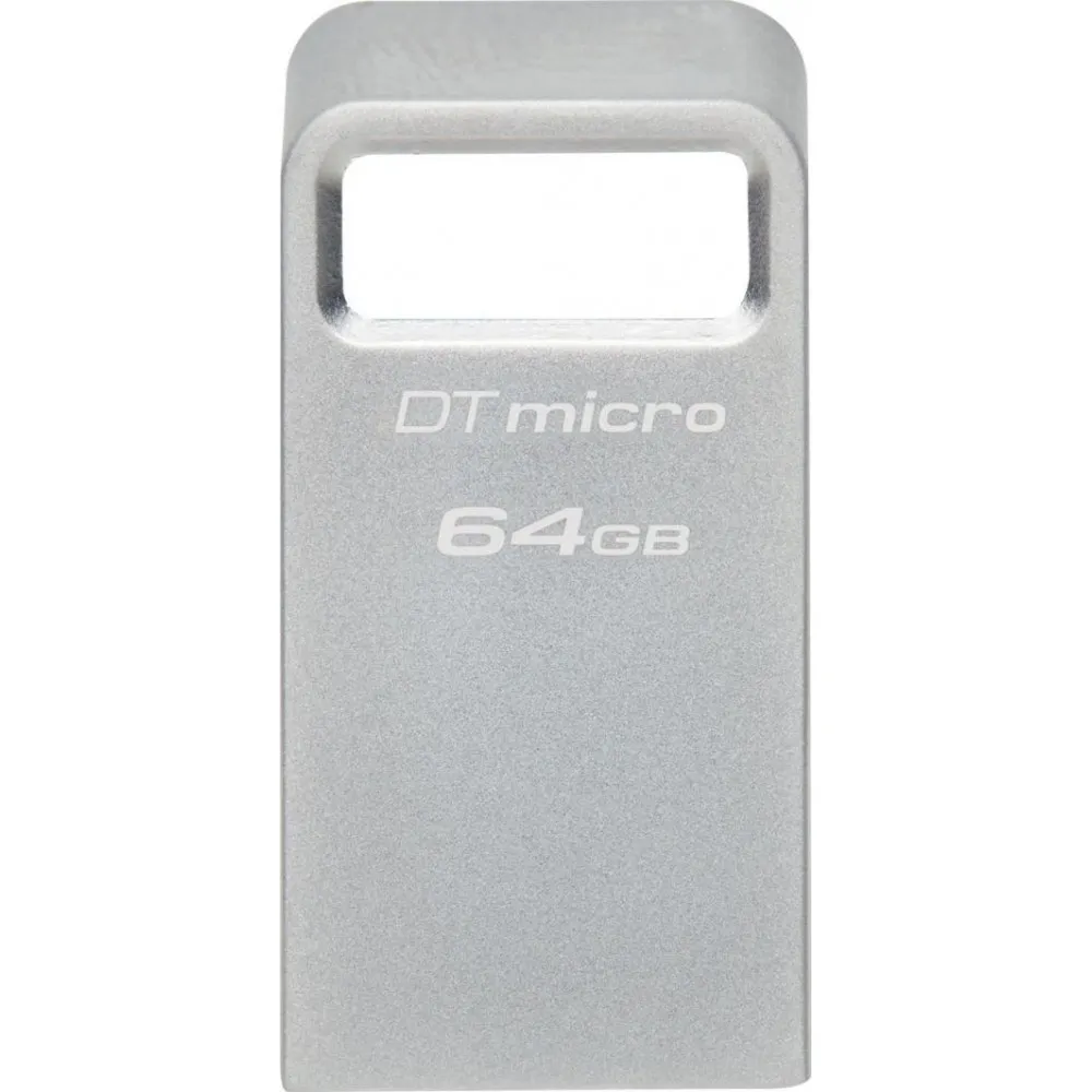 Pendrive Kingston DataTraveler Micro Gen 2 64 GB DTMC3G2/64GB - Kolor srebrny | Sklep ITnes.pl - IT for BUSINESS