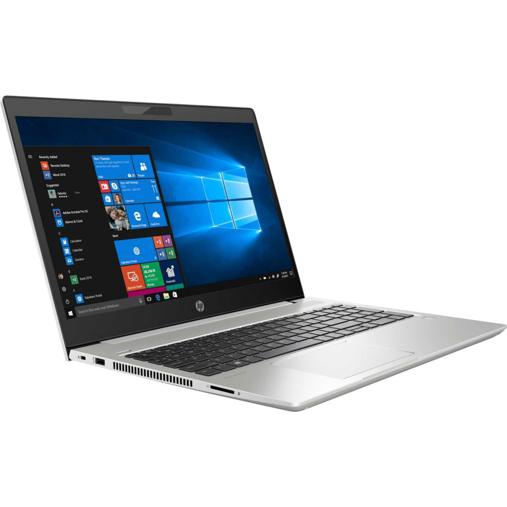 Laptop HP ProBook 450 G6 5TJ99EA - i5-8265U/15,6" FHD IPS/RAM 8GB/SSD 256GB + HDD 1TB/GeForce MX130/Srebrny/Windows 10 Pro/1DtD - zdjęcie