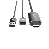 Kabel konwertujący Unitek M1104A USB do HDMI, Czarny | Sklep ITnes.pl, IT for BUSINESS