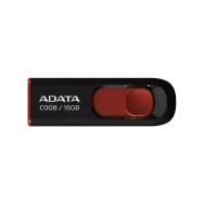 Pendrive ADATA C008 16GB USB 2.0 AC008-16G-RKD - Czarny, Czerwony