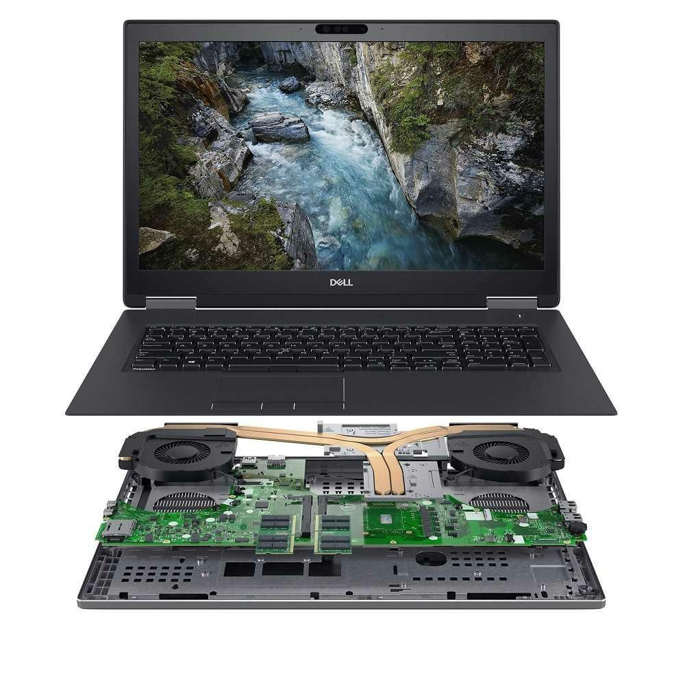 Laptop Dell Precision 7730 53180708 - i9-8950HK/17,3" 4K IGZO UltraSharp/RAM 64GB/SSD 1TB/P4200/Windows 10 Pro/3 lata On-Site - zdjęcie