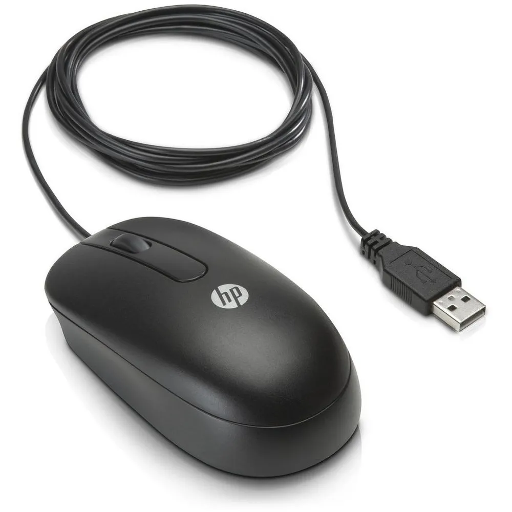 Mysz przewodowa HP USB Optical 2.9M Mouse Z3Q64AA - Czarna Mysz przewodowa HP USB Optical 2.9M Mouse Z3Q64AA - Czarna