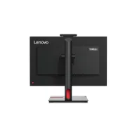 Monitor Lenovo ThinkVision T24v-30 63D8MAT3EU, 23,8", 1920x1080 (FHD), 75Hz, IPS, 4 ms, pivot, kamera, Czarny | Sklep ITnes.pl, 