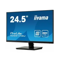 Monitor iiyama ProLite E2591HSU-B1, 24,5", 1920x1080 (FHD), 75Hz, TN, FreeSync, 1 ms, Czarny | Sklep ITnes.pl, IT for BUSINESS