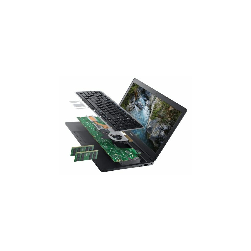 Laptop Dell Precision 3530 53155137 - i5-8400H/15,6" FHD IPS/RAM 8GB/SSD 256GB/NVIDIA Quadro P600/Windows 10 Pro/3 lata On-Site