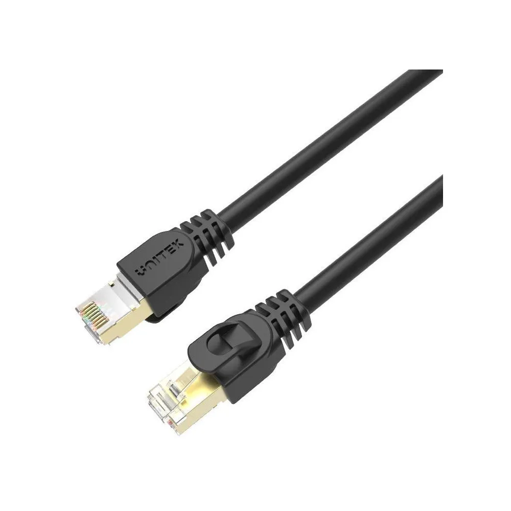 Kabel Unitek Ethernet CAT.7 SSTP RJ45 C1808HBK, 50 cm, Czarny | Sklep ITnes.pl, IT for BUSINESS