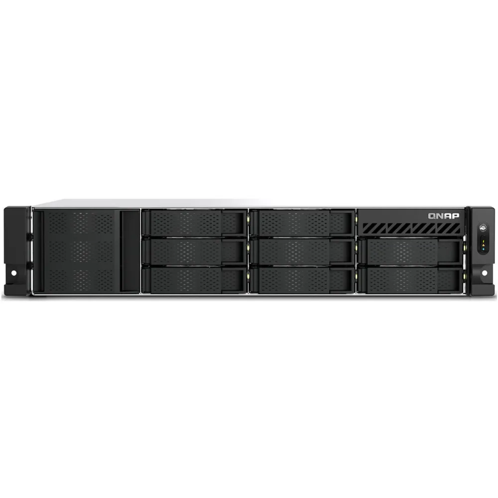 Serwer NAS QNAP Rack TS-855EU-RP-L2P, Rack (2U), Intel Atom C5125, 64GB RAM, 80TB, 8 wnęk, 3 lata Carry-in | Sklep ITnes.pl, IT for BUSINESS