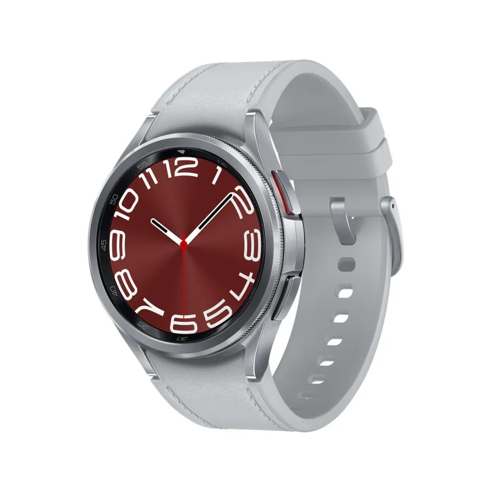 Smartwatch Samsung Galaxy Watch 6 Classic SM-R950NZSAEUE - 43mm, Bluetooth, Srebrny