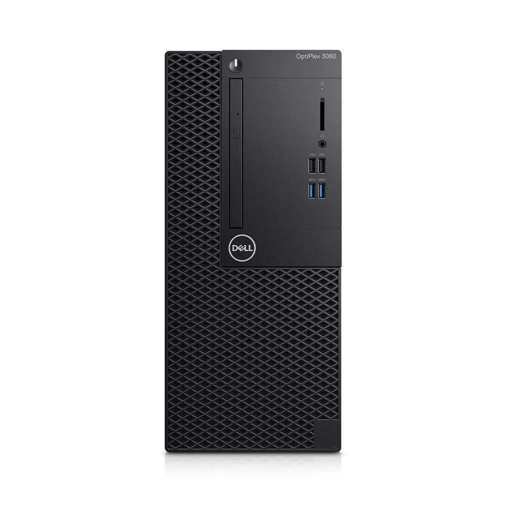 Zdjęcie produktu Komputer Dell Optiplex 3060 N051O3060MT - Tower/i3-8100/RAM 4GB/SSD 256GB/DVD/Windows 10 Pro/3 lata On-Site