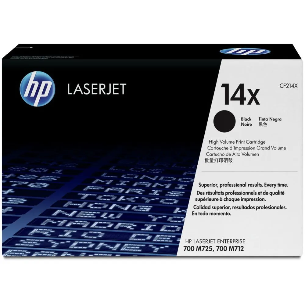 Toner HP 14X Black CF214X