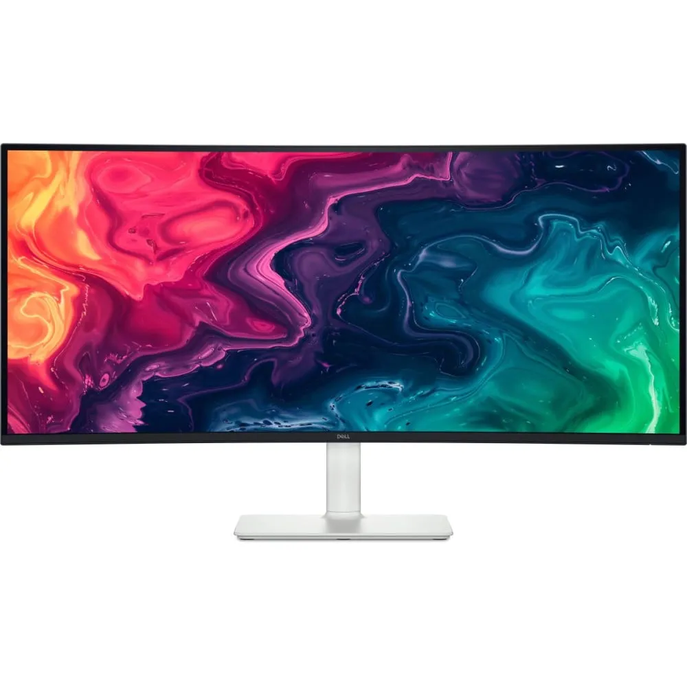 Monitor Dell 34 Plus USB-C S3425DW 210-BQWR, 34", 3440x1440 (UWQHD), 120Hz, 21:9, zakrzywiony, VA, FreeSync, HDR, 1 ms, Czarno-B