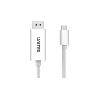 Kabel Unitek USB-C to DisplayPort 1.2 V400A, 4K 60Hz, 1,8 m, Biały | Sklep ITnes.pl, IT for BUSINESS