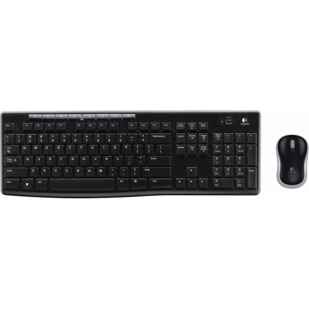 Zestaw klawiatura i mysz Logitech MK270 Keyboard & Mouse Set 920-004510 - Czarny - 920-004510 | Sklep ITnes.pl - IT for BUSINESS