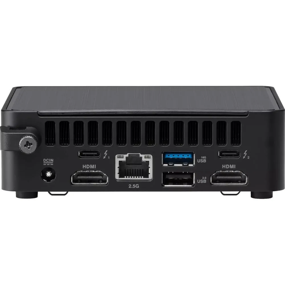 Komputer ASUS NUC 14 Pro Kit Slim 90AR0062-M000E00I - Mini Desktop/Core Ultra 7 155H/RAM 48GB/SSD 4TB/Wi-Fi/3 lata Carry-in - zdjęcie
