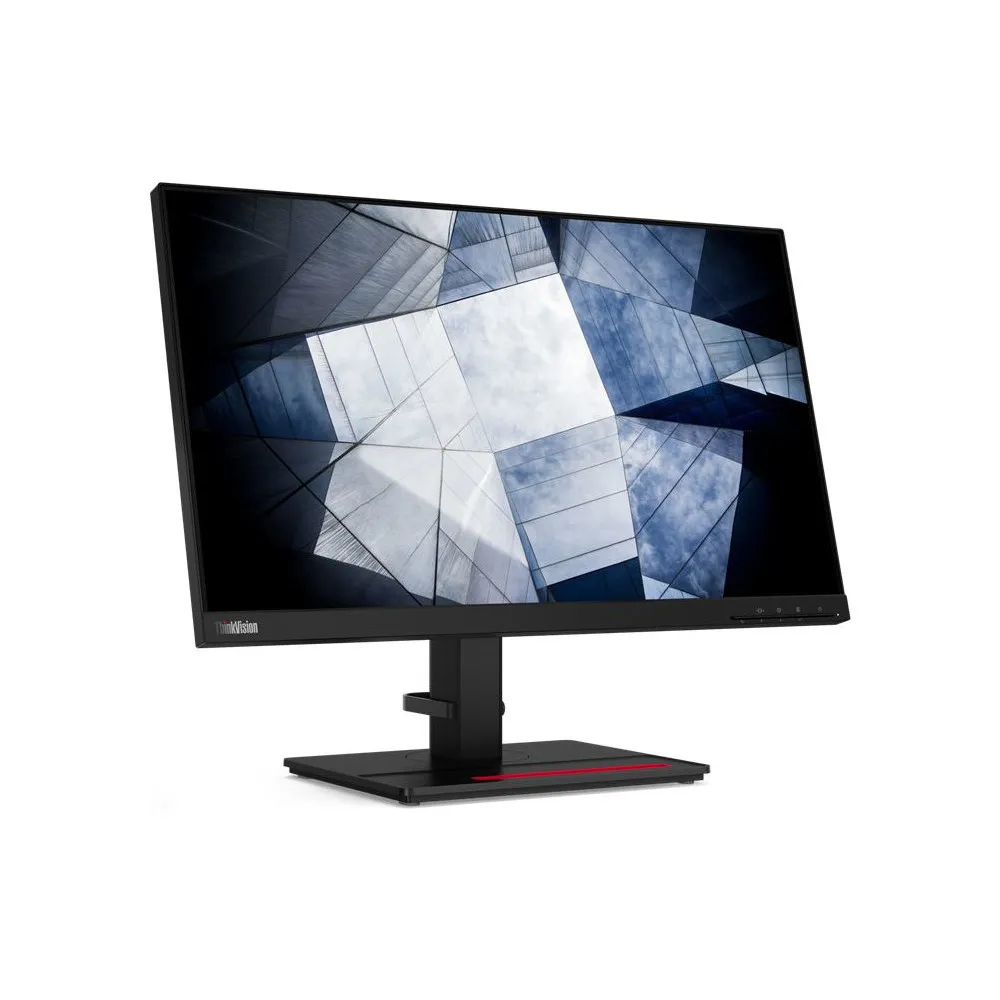 Monitor Lenovo ThinkVision P24h-2L 62B2GAR1WW - 23,8"/2560x1440 (QHD)/60Hz/IPS/6 ms/pivot/Czarny - zdjęcie