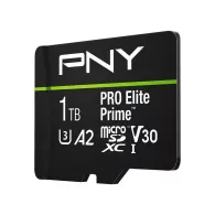 Karta pamięci PNY PRO Elite Prime 1TB P-SDU1TBV32200PEP-GE - Adapter SD, UHS-I, Class 10, U3, V30