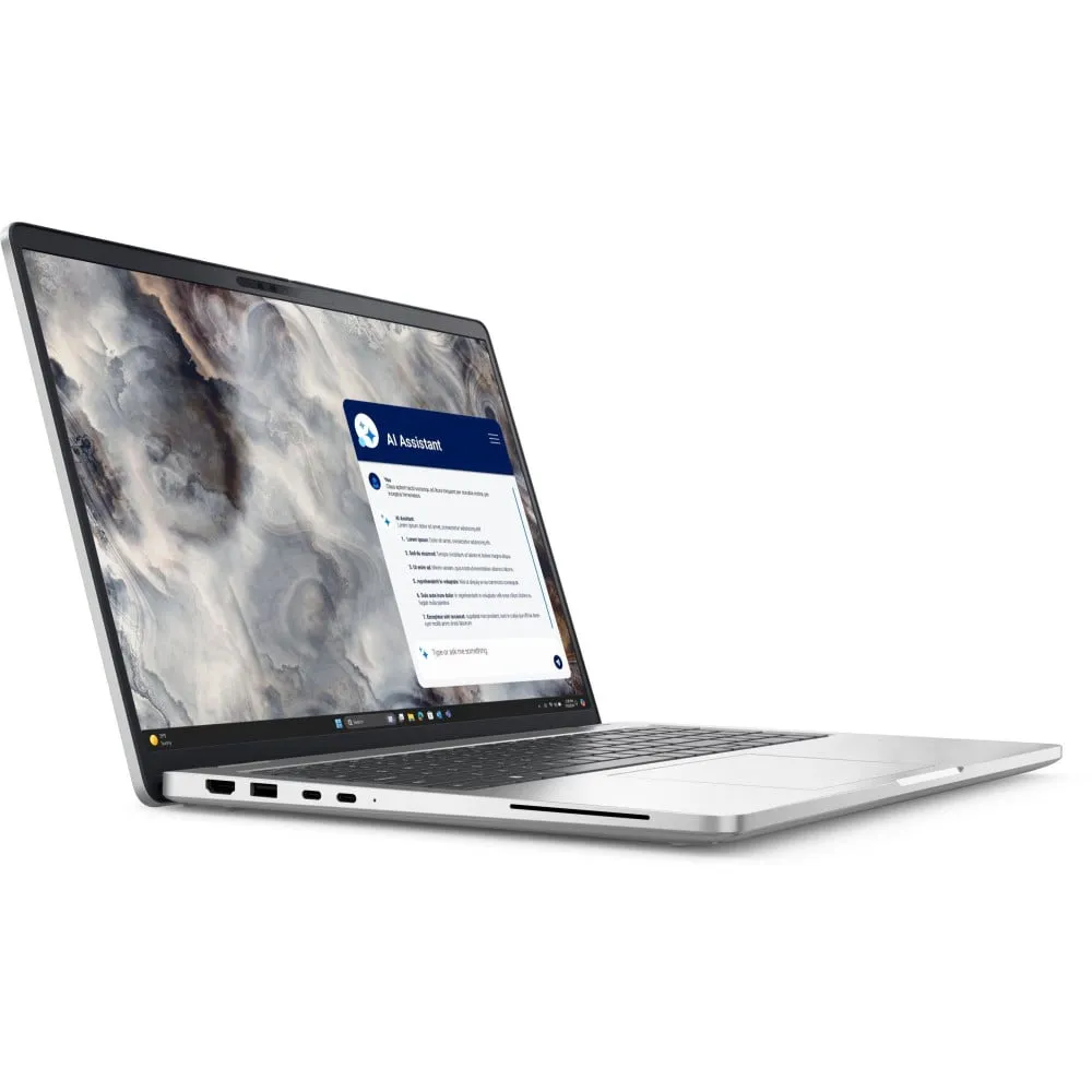 Laptop Dell Pro 16 Plus PB16250 BTO211_PB16250_EMEA - Core Ultra 7 266V/16" WUXGA IPS MT/RAM 16GB/512GB/Srebrny/Win 11 Pro/3CI