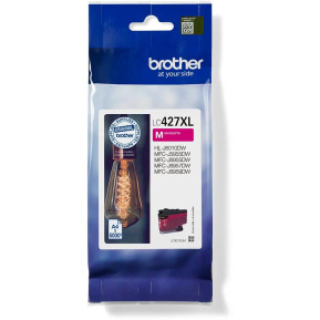 Tusz Brother LC-427XL Magenta LC427XLM - Oryginał, 5000 stron