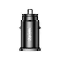 Ładowarka samochodowa Baseus Square metal A+C 30W PPS Car Charger BS-C15C CCALL-AS01 - USB-A, USB-C, 30W, QC4.0+, PD 3.0, Czarna