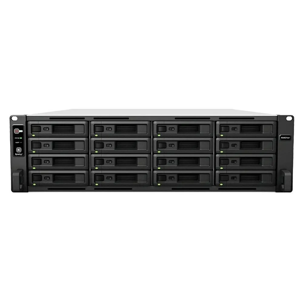 Serwer NAS Synology Rack XS+/XS RS4021XS+, Rack (3U), Intel Xeon D-1541, 16GB RAM, 16 wnęk, hot-swap, 5 lat Carry-in | Sklep ITn Serwer NAS Synology Rack XS+/XS RS4021XS+, Rack (3U), Intel Xeon D-1541, 16GB RAM, 16 wnęk, hot-swap, 5 lat Carry-in | Sklep ITn