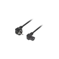 Kabel zasilający Lanberg CA-C13C-12CC-0018-BK, 1,8m, czarny | Sklep ITnes.pl, IT for BUSINESS