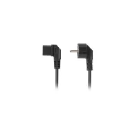Kabel zasilający Lanberg CA-C13C-12CC-0018-BK, 1,8m, czarny | Sklep ITnes.pl, IT for BUSINESS