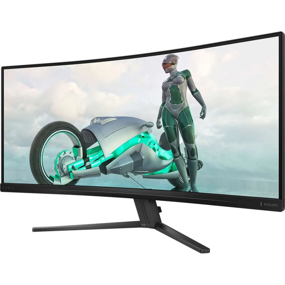 Zdjęcie produktu Monitor Philips 34M2C3500L/00 - 34"/3440x1440 (UWQHD)/180Hz/21:9/zakrzywiony/VA/HDR/0,03 ms/Czarny