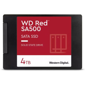 Dysk SSD 4 TB SATA 2,5" WD Red SA500 WDS400T2R0A - 2,5"/SATA III/560-520 MBps