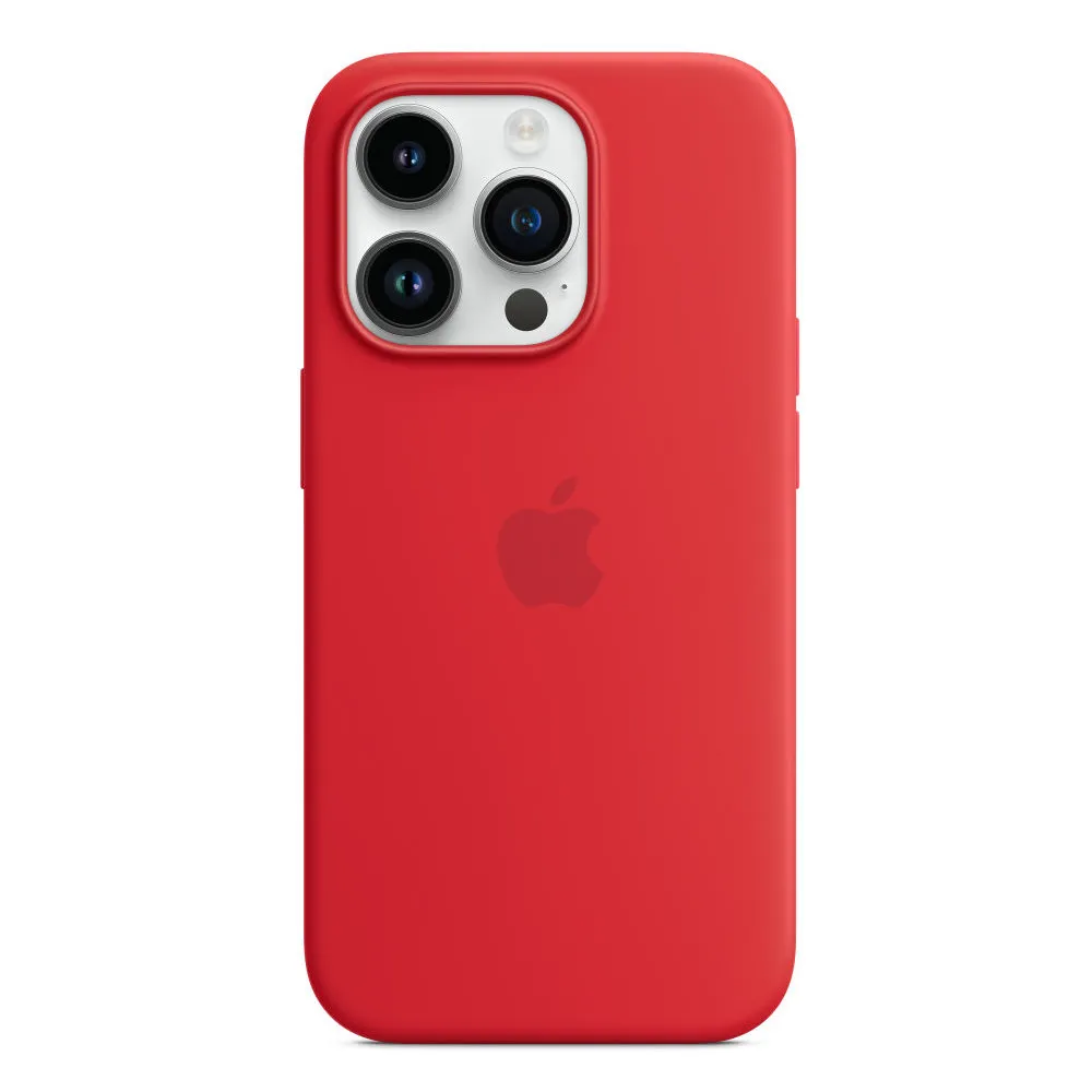 Etui silikonowe Apple Silicone Case z MagSafe MPTG3ZM/A do iPhone 14 Pro, Czerwone | Sklep ITnes.pl, IT for BUSINESS