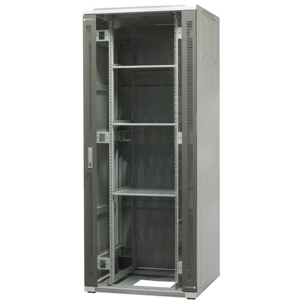 Szafa rack 19" 42U Emiter EM/SH05D-8842, 800 x 800 x 1980mm, drzwi przód blacha-szkło | Sklep ITnes.pl, IT for BUSINESS