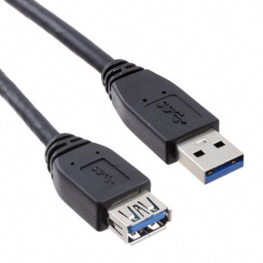 Kabel przedłużacz Digitus USB-A 3.0 SuperSpeed AK-300203-018-S - zdjęcie poglądowe 1