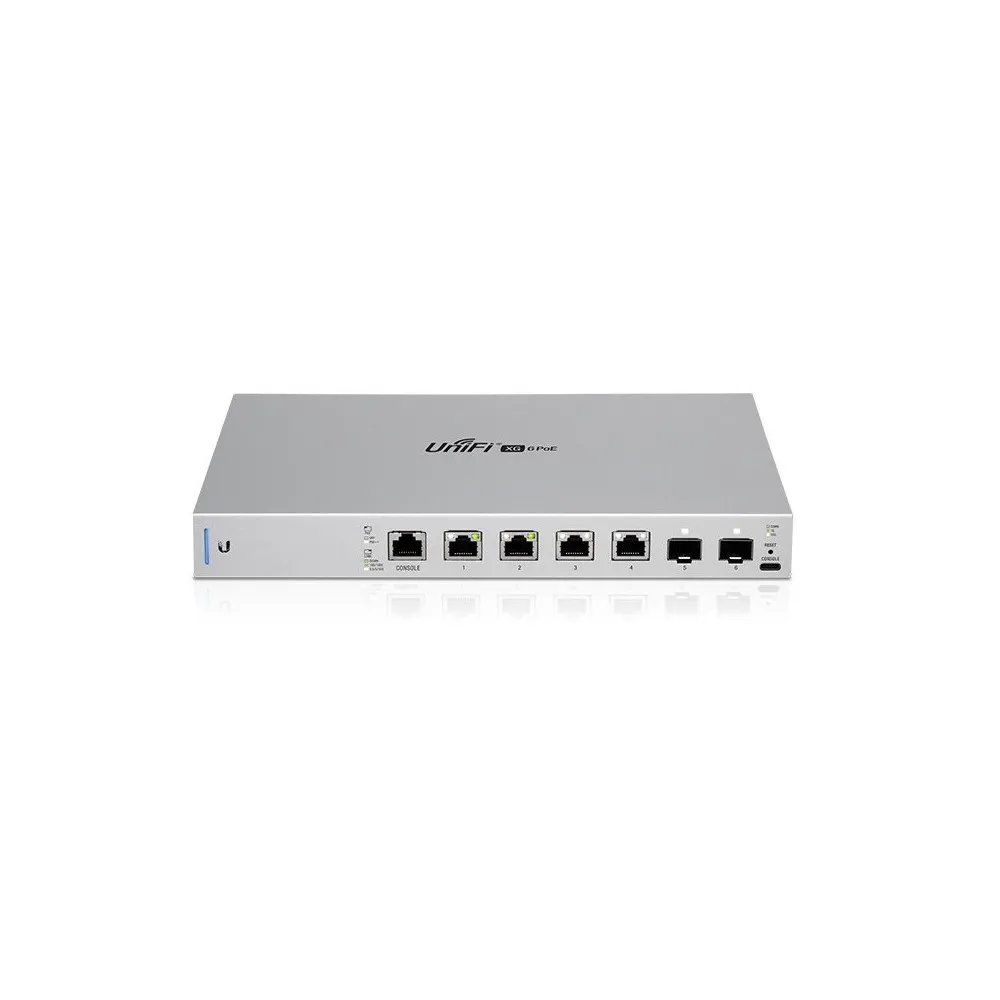 Switch zarządzalny Ubiquiti US-XG-6POE, 4x 10GbE RJ45, 2x 10GbE SFP+, PoE+ 170W | Sklep ITnes.pl, IT for BUSINESS Switch zarządzalny Ubiquiti US-XG-6POE, 4x 10GbE RJ45, 2x 10GbE SFP+, PoE+ 170W | Sklep ITnes.pl, IT for BUSINESS