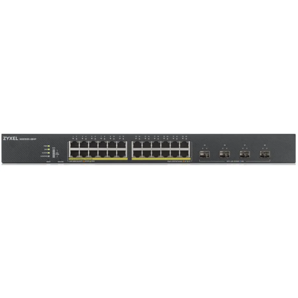 Switch zarządzalny Zyxel XGS1930-28HP-EU0101F, 24x 100|1000Mbps RJ45, 4x 10Gbps SFP+, POE+ 375W | Sklep ITnes.pl, IT for BUSINES