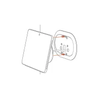 Poly TC10 White Wall Mount 874P5AA