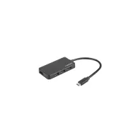 Natec NHU-1343 HUB USB 3.0 NATEC SILKWORM 4-PORTY CZARNY USB-C | Sklep ITnes.pl - IT for BUSINESS