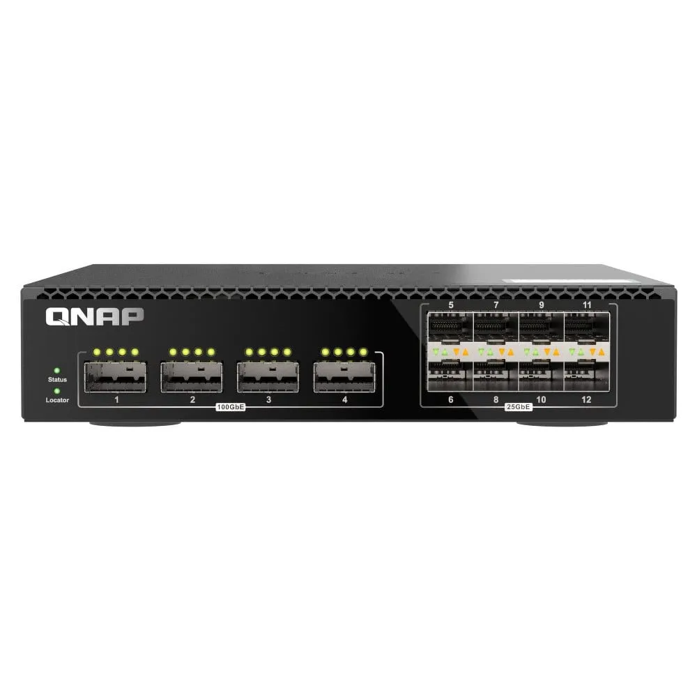 Switch zarządzalny QNAP QSW-M7308R-4X, 8x 25GbE SFP28, 4x 100GbE QSFP28 | Sklep ITnes.pl, IT for BUSINESS
