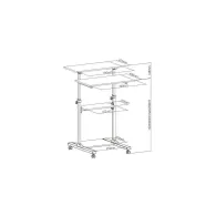 Stolik prezentacyjny Techly ICA-TB TPM-3 102833 | Sklep ITnes.pl - IT for BUSINESS