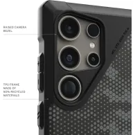 Etui ochronne na smartfon UAG Metropolis LT Magnet do Galaxy S24 Ultra z modułem magnetycznym 214420113234, Czarne | Sklep ITnes