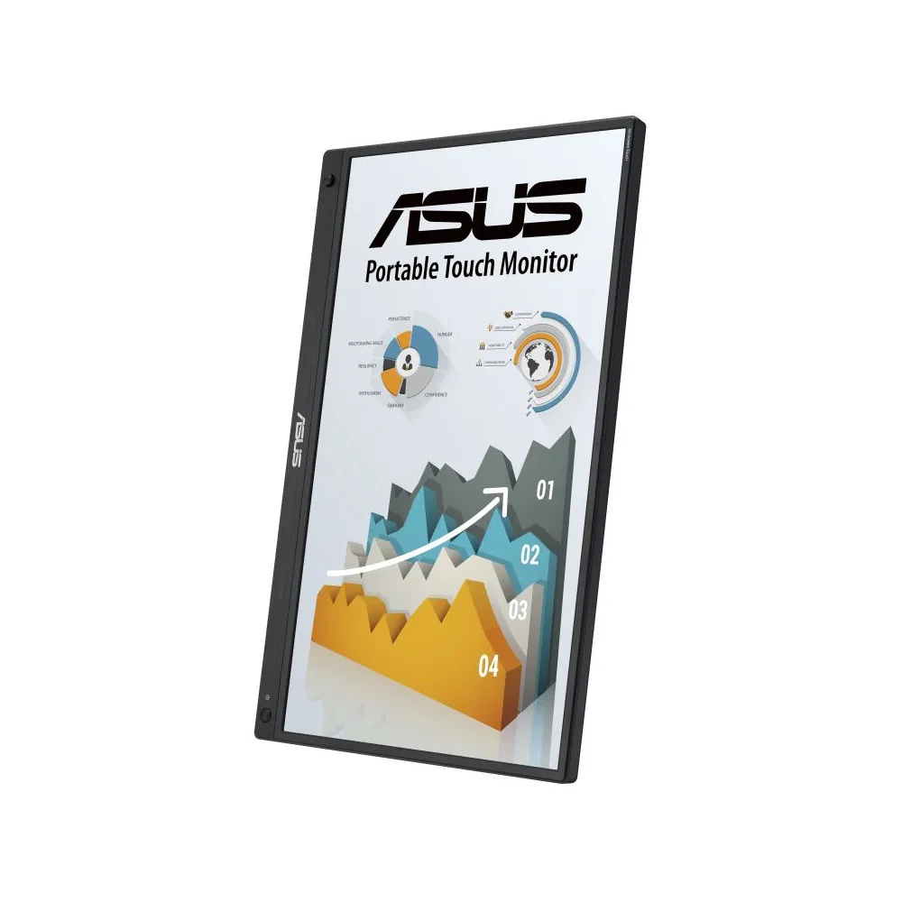 Zdjęcie produktu Monitor ASUS ZenScreen Touch MB16AHT 90LM0890-B01170 - 15,6"/1920x1080 (Full HD)/IPS/5 ms/dotykowy/Czarny